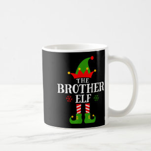 Brother Elf Funny Matching Family Group Christmas Coffee Mug
