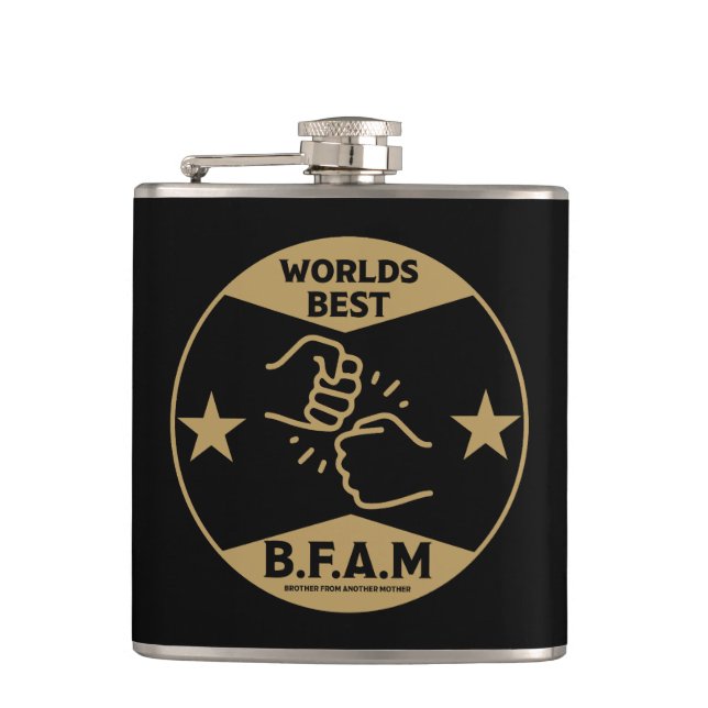Brother From Another Mother Hip Flask (Front)