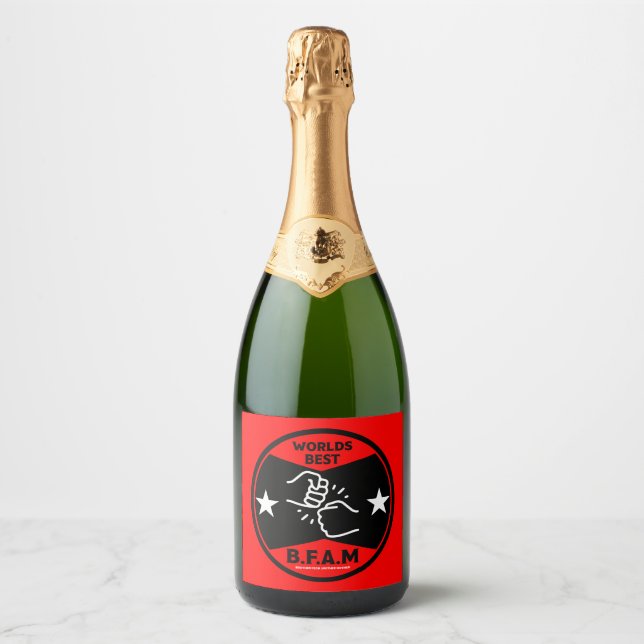 Brother From Another Mother Sparkling Wine Label (Front)