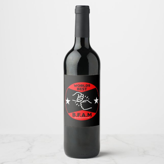 Brother From Another Mother Wine Label (Front)
