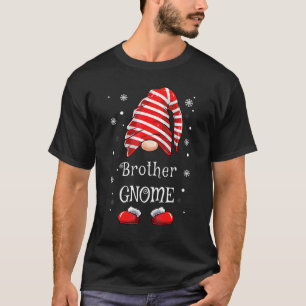 Brother Gnome Christmas Family Matching Gnome Boys T-Shirt