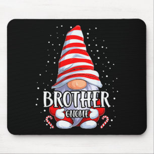 Brother Gnome Christmas Pajamas Matching Family Gr Mouse Pad