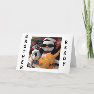 BROTHER "HOLIDAY SEASON"=PENQUIN ROCK/ROLLIN' HOLIDAY CARD