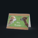 BROTHER HUMOR FOR MY FAV *SISTER'S* BIRTHDAY! CARD<br><div class="desc">THANK YOU FOR STOPPING BY ONE OF MY EIGHT STORES!!!!</div>