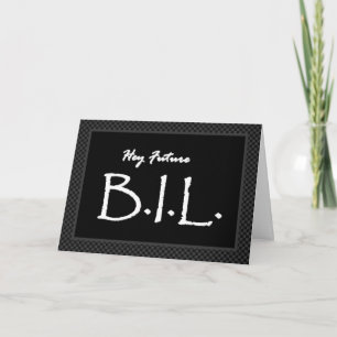 Brother in Law Groomsman Invitation Customisable