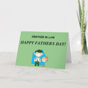Brother in Law   Happy Father's Day Card