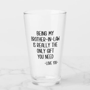 Brother-in-law Mug, brother-in-law gift Glass