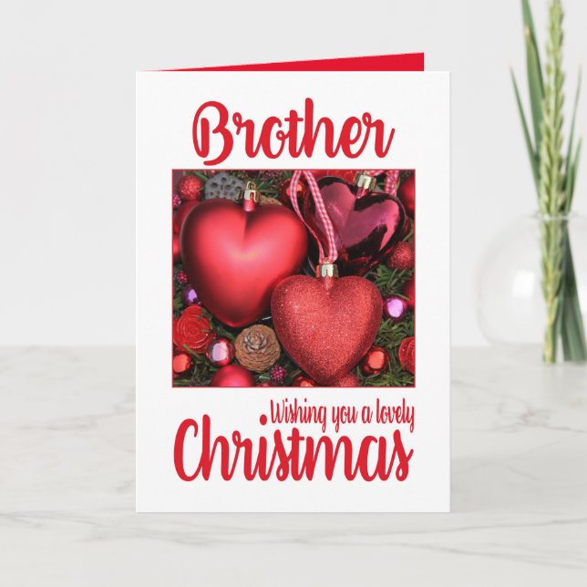 Brother Lovely Christmas card (Front)