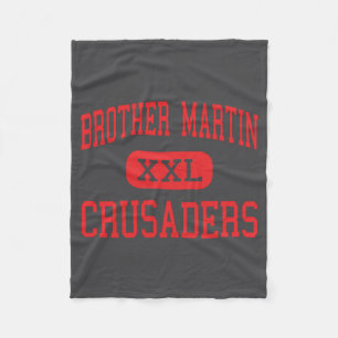 Brother Martin Crusaders High New Orleans _1  Fleece Blanket