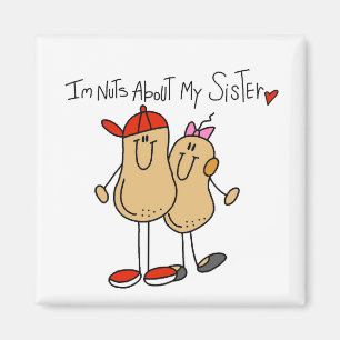 Brother-Nuts About My Sister Magnet