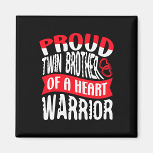 Brother Of A Heart Warrior Heart Disease Defect Ch Magnet