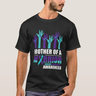 Brother of a Warrior Suicide Awareness Mental Heal T-Shirt