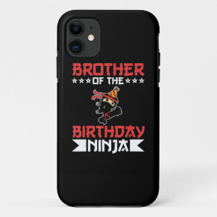Brother Of Birthday Ninja Fight Taekwondo Gift iPhone 11 Case