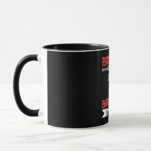 Brother Of Birthday Ninja Fight Taekwondo Gift Mug