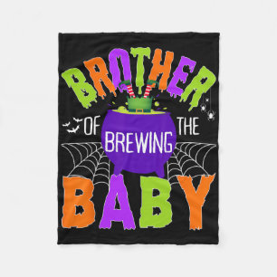 Brother Of Brewing By Halloween Men Women Kids  Fleece Blanket