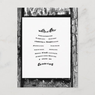 Brother of Grief Postcard