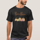 Brother Of Little Pumpkin First Birthday Autumn Pu T-Shirt<br><div class="desc">Brother Of Little Pumpkin First Birthday Autumn Pumpkin</div>