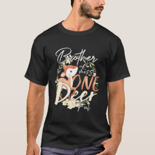 Brother Of Miss Onederful Girl 1st Birthday Party T-Shirt