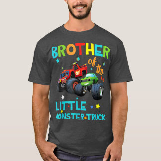 Brother Of Monster Truck Birthday Family Shirts Ma