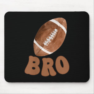 Brother Of The 1 Year Old Football First Birthday Mouse Pad