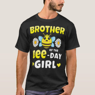 Brother of the Bee Day Girl Matching Bee Birthday T-Shirt