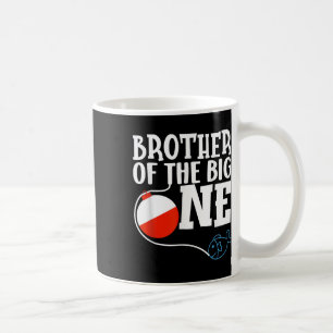 Brother Of The Big One Fishing Boy First Birthday Coffee Mug