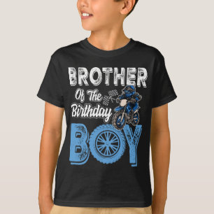 Brother of the Birthday Boy Dirt Bike B-day motocr T-Shirt