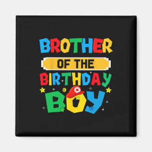 Brother Of The Birthday Boy Game Video Gaming Matc Magnet