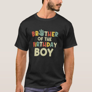 Brother Of The Birthday Boy Hi Five 5 Year Old Bda T-Shirt