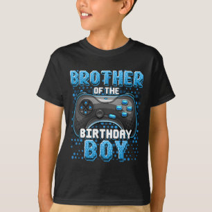 Brother Of The Birthday Boy Matching Video Game Bi T-Shirt