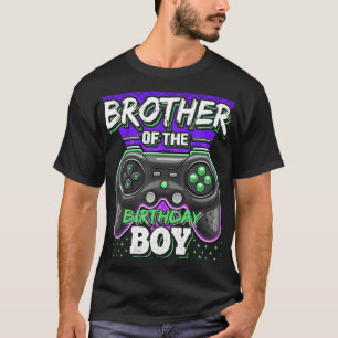 Brother of the Birthday Boy Matching Video Game T-Shirt