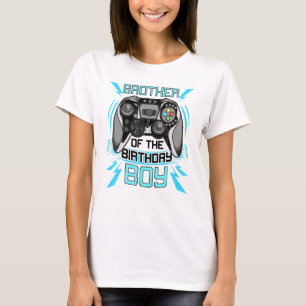 Brother Of The Birthday Boy Matching Video Gamer B T-Shirt