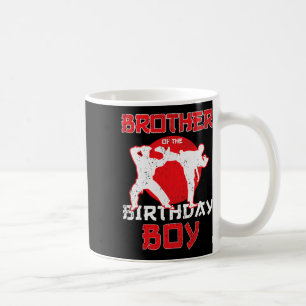 Brother Of The Birthday Karate Taekwondo Boy Marti Coffee Mug