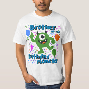 Brother of the Birthday Monster T-Shirt