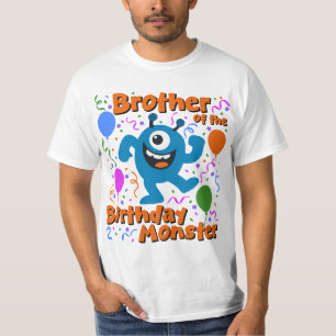 Brother of the Birthday Monster T-Shirt