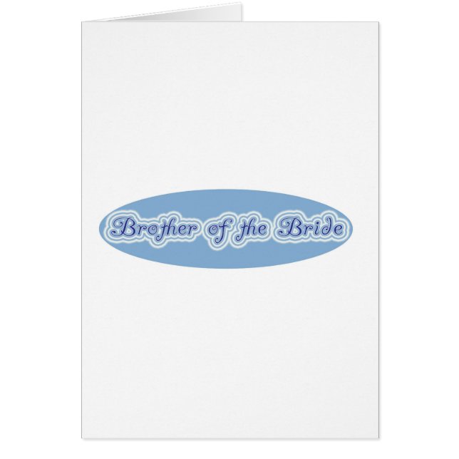 Brother of the Bride (Front)