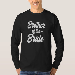 Brother Of The Bride Bachelor Matching Group Big L T-Shirt