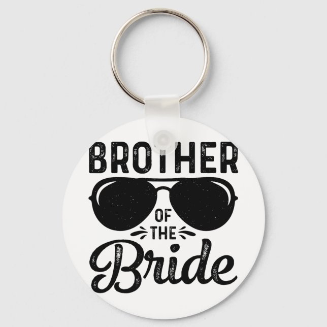 Brother Of The Bride  Key Ring (Front)