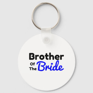 Brother of the bride key ring