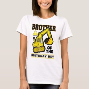 Brother Of The Excavator Construction Vehicle Digg T-Shirt