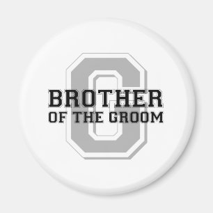 Brother of the Groom Cheer Magnet