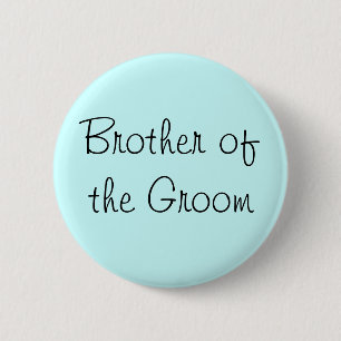 Brother of the Groom Pin
