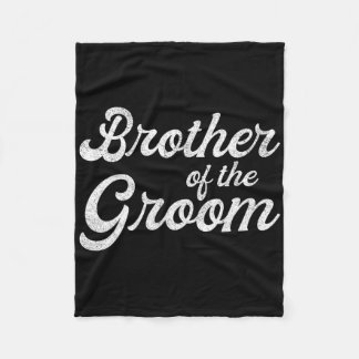 Brother Of The Groom Shirts For Men Boy Kid1  Fleece Blanket