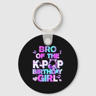 Brother of the k-pop birthday girls korean music key ring