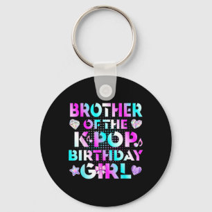 Brother of The K-Pop Birthday Girls Korean Music Key Ring