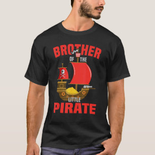 Brother of the Pirate Birthday Kids T-Shirt Matchi