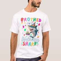 Brother Of The Shark Birthday Boy Girl