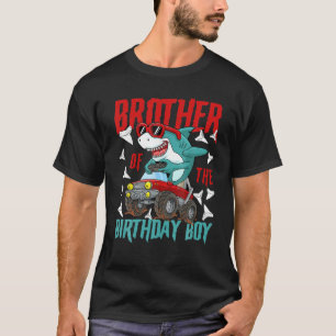 Brother Of The Shark Boy Truck Gamer Boy Video Gam T-Shirt