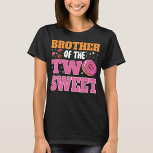 Brother Of The Two Sweet Doughnut Birthday Family T-Shirt