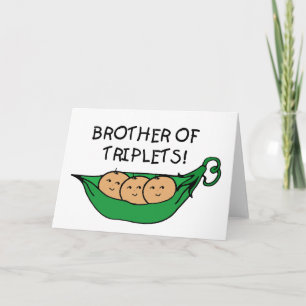 Brother of Triplets Pod Card